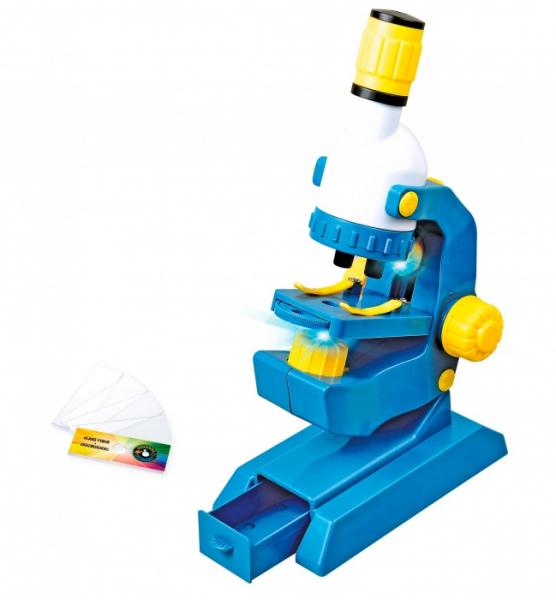 Мікроскоп 1200х Science Agents, 4 кольорових фільтра (44012) - Pampik