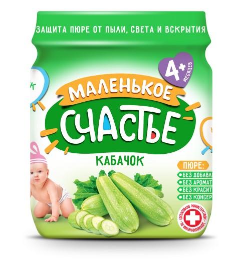 

Пюре Маленькое счастье Кабачок, 80 г