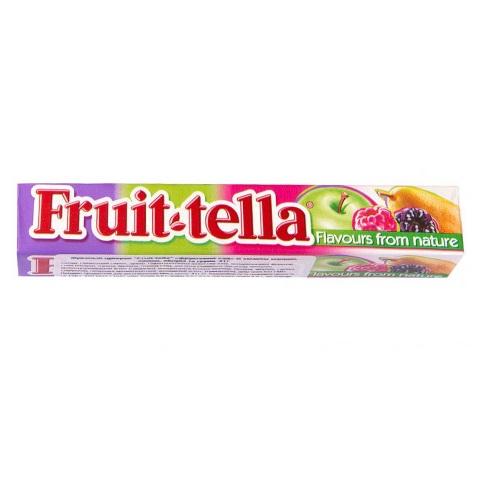 

Жевательная конфета Fruit-tella Садовые фрукты, 41 г