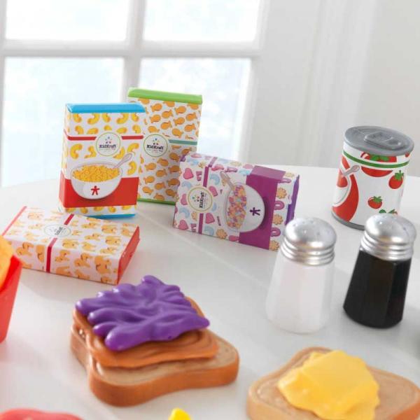 Ігровий набір KidKraft Tasty Treat Pretend Food Set, 115 предметів (63330) - Pampik - 3