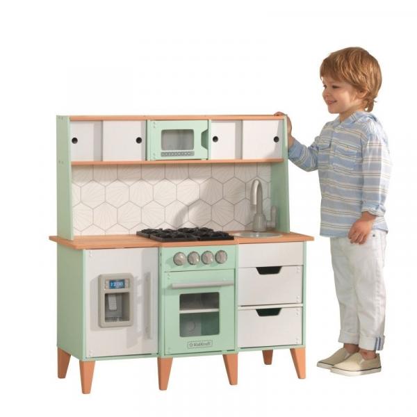 Дитяча кухня KidKraft Mid-Century Modern (53432) - Pampik