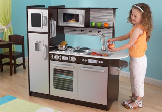 Дитяча кухня KidKraft Espresso (53260) - Pampik - 8