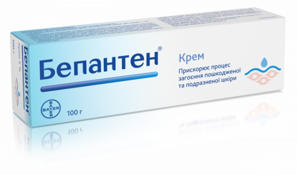 Крем Бепантен 5% Загоює, 100 г - Pampik