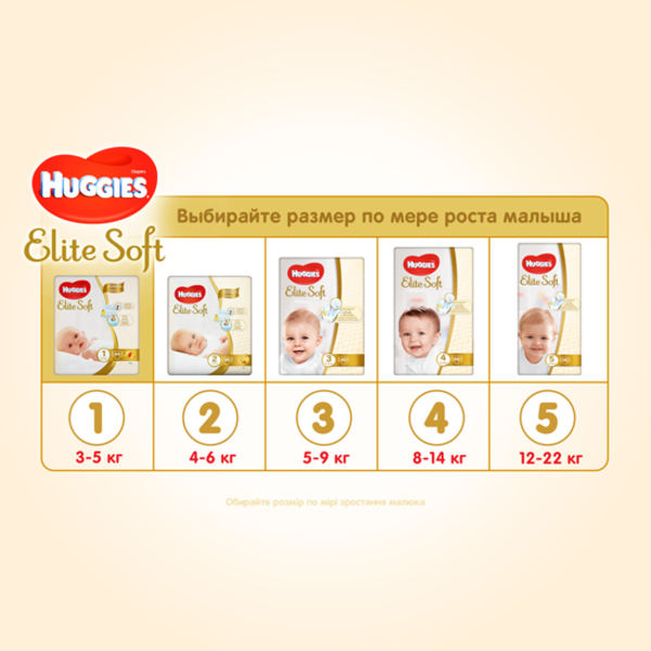 Підгузки Huggies Extra Care Newborn 1 (3-5 кг), 27 шт. - Pampik - 8
