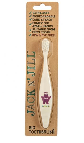 

Зубная щетка Jack N' Jill Bio Toothbrush Hippo, мягкая