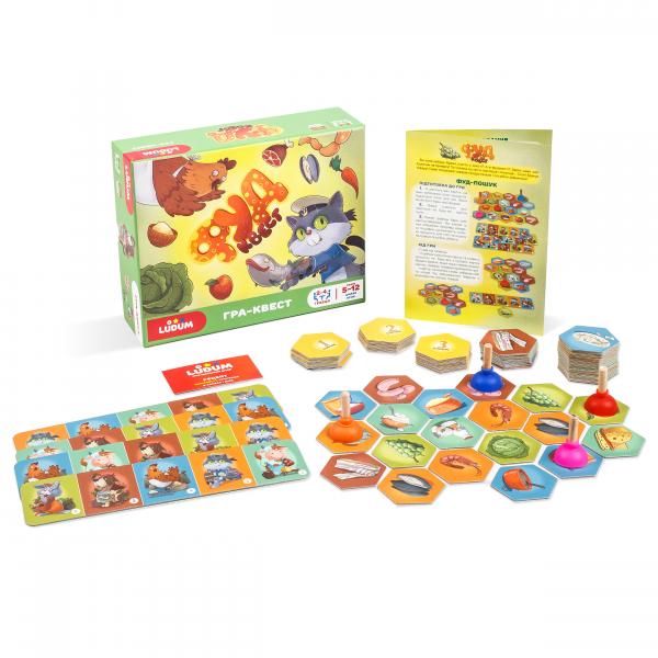 Настільна гра-квест Ludum Фудквест, укр. мова (LG2047-61) - Pampik - 2