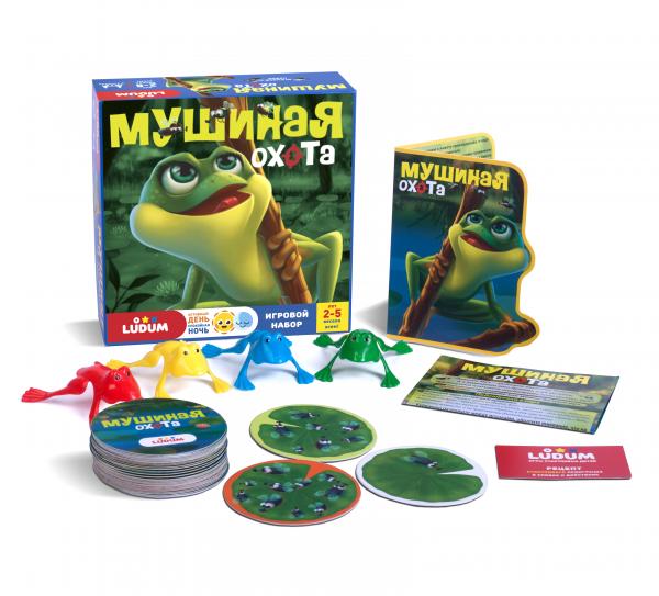 Настільна гра з розповіддю й аудіо Ludum Мушина полювання, рос. мова (LD1047-02) - Pampik - 2