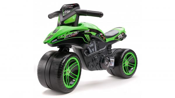 

Беговел Falk Moto Kawasaki KX Bud Racing, зеленый с черным (502KX