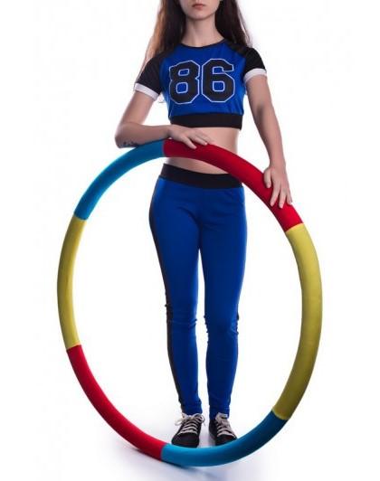 Масажний обруч OnhillSport Здоров'я, 100 см, 1,1 кг (ON-0102) - Pampik - 2