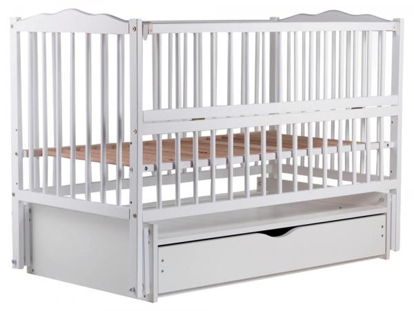 

Кроватка Babyroom Веселка DVMO-3, бук белый (622152