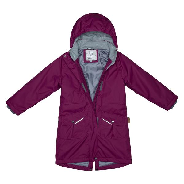Куртка Huppa Mooni Burgundy, полиэстер, р.128, бордовый (17850010-80034-128) - Pampik - 3