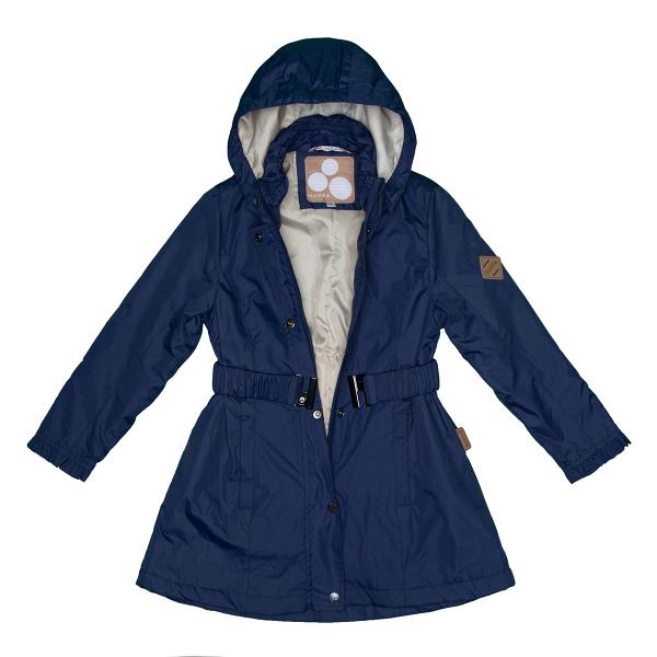 Пальто Huppa Leandra Navy, поліестер, р.146, темно-синій (18030004-00086-146) - Pampik - 3