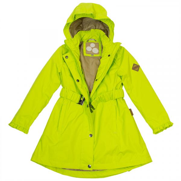Пальто Huppa Leandra Lime, поліестер, р.152, лимонний (18030004-00047-152) - Pampik - 3