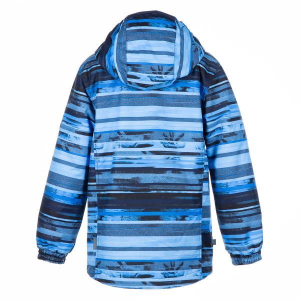 Куртка Huppa Janek Blue Pattern, поліестер, р.134, синій (18170004-93335-134) - Pampik - 2
