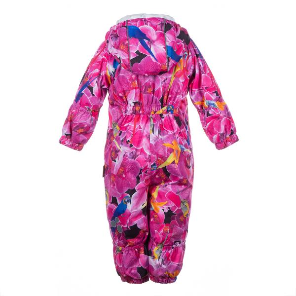 Комбинезон Huppa Golden Fuchsia Pattern, полиэстер, р.68, фуксия (36080010-91263-068) - Pampik - 2