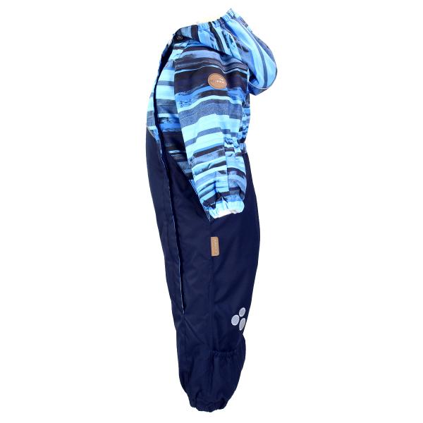 Комбинезон Huppa Golden Blue Pattern/Navy, полиэстер, р.92, темно-синий с синим (36080010-90535-092) - Pampik - 4