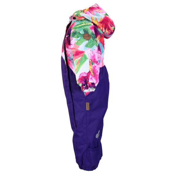 Комбинезон Huppa Golden Light Blue Pattern/Lilac, полиэстер, р.86, фиолетовый с синим (36080010-90406-086) - Pampik - 3