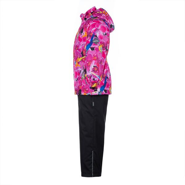 Комплект Huppa Yonne Fuchsia Pattern/Black, поліестер, р.86, фуксія з чорним (41260014-91263-086) - Pampik - 5
