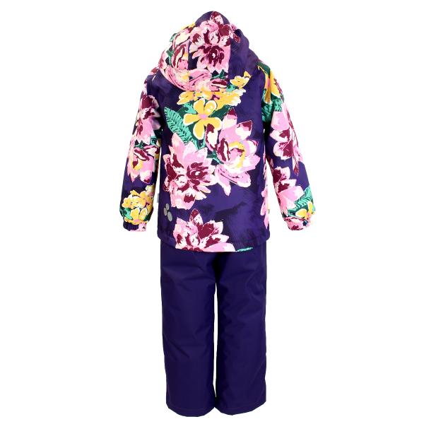 Комплект Huppa Rex Dark Lilac Pattern/Dark Lilac, поліестер, р.110, фіолетовий (45080014-91373-110) - Pampik - 2