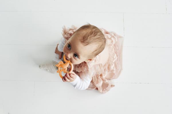 Іграшка-прорізувач Matchstick Monkey Маленька танцююча Мавпочка, помаранчевий (MM-МMT-005) - Pampik - 5