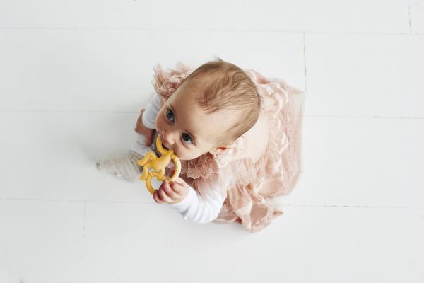 Іграшка-прорізувач Matchstick Monkey Маленька танцююча Мавпочка, жовтий (MM-МMT-006) - Pampik - 5