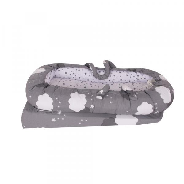 Люлька-переноска Sevi bebe, сірий (273-34) - Pampik - 2