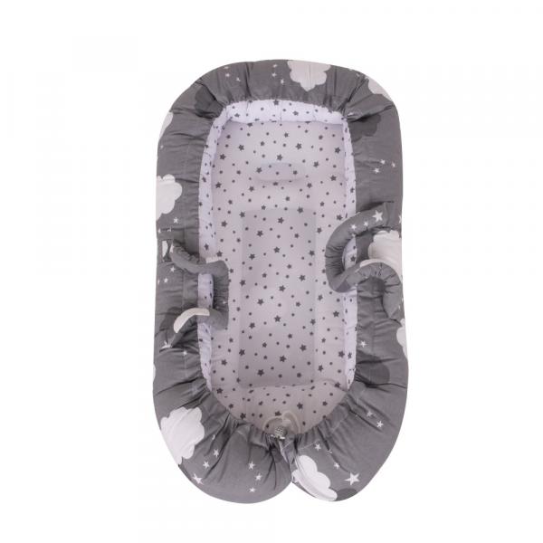 Люлька-переноска Sevi bebe, сірий (273-34) - Pampik