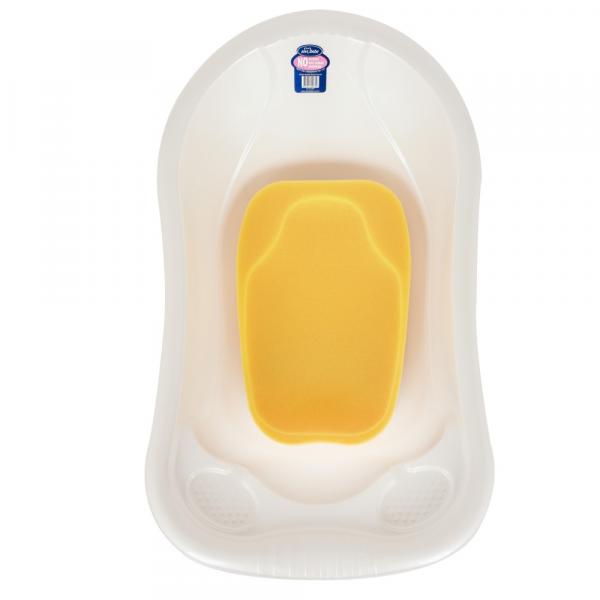 Матрацик у ванночку Sevi bebe, жовтий (159-4) - Pampik - 3