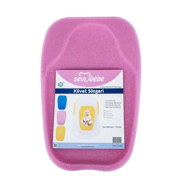 Матрацик у ванночку Sevi bebe, рожевий (159-2) - Pampik - 2