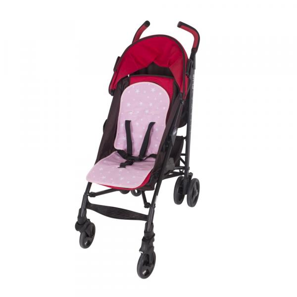 Вкладыш в коляску Sevi bebe, воздухопроницаемый, розовый (43-2) - Pampik - 3