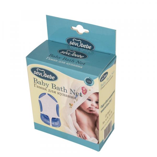 Гамак для купання новонародженого Sevi bebe, рожевий (3) - Pampik - 5