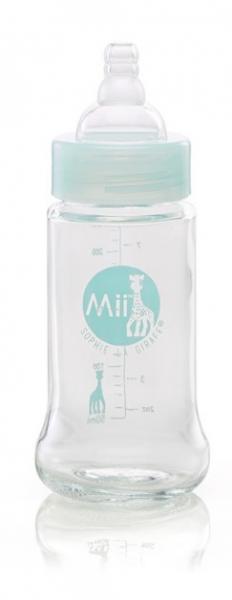 Бутылочка для кормления Mii Жирафа Софи, 230 мл (450510) - Pampik - 2