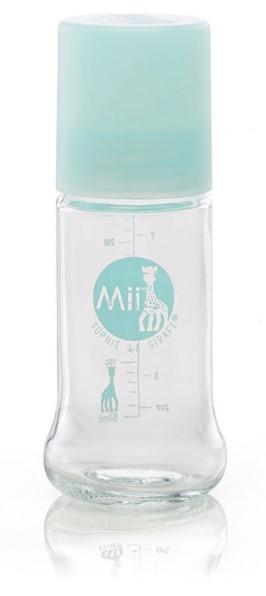 Бутылочка для кормления Mii Жирафа Софи, 230 мл (450510) - Pampik