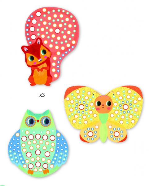 Мозаика Djeco Белочка (DJ08897) - Pampik - 3