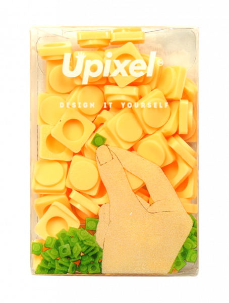 Пікселі для рюкзака Upixel Small, жовтий, 60 шт. (WY-P002F) - Pampik