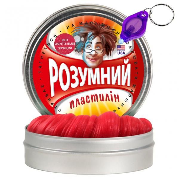 

Умный пластилин Thinking Putty Red, Light & Blue, 80 г (ti17004