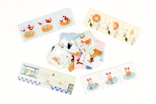 Настільна гра-пазл Djeco Розповіді (DJ08149) - Pampik - 4