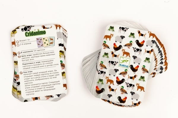 Настольная игра Djeco Cridanimo (DJ05109) - Pampik - 5