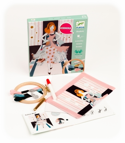 Набір для творчості Djeco Тиждень моди (DJ09845) - Pampik - 2