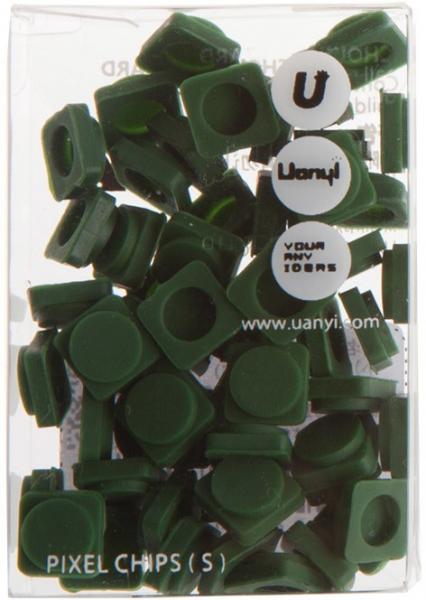 Пиксели для рюкзака Upixel Small, темно-зеленый, 60 шт. (WY-P002I) - Pampik