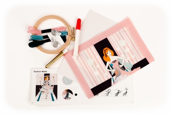 Набір для творчості Djeco Тиждень моди (DJ09845) - Pampik - 3