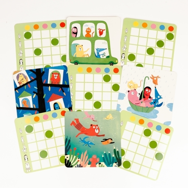 Настольная игра Djeco Animocolorix (DJ08359) - Pampik - 4