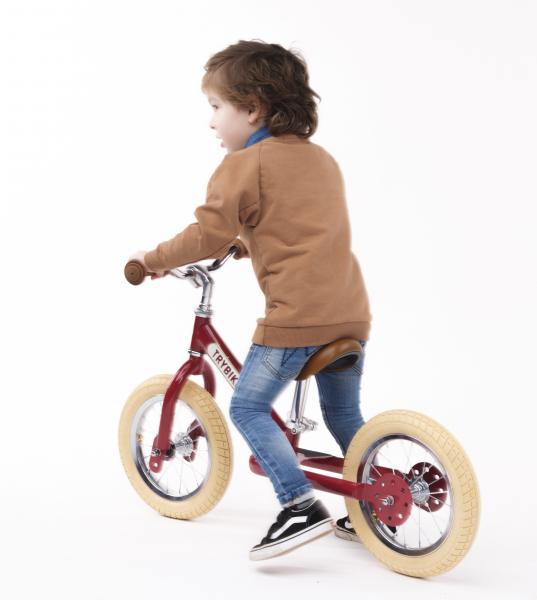 Біговел Trybike 2 в 1, червоний (TBS-2-RED-VIN (6166)) - Pampik - 4