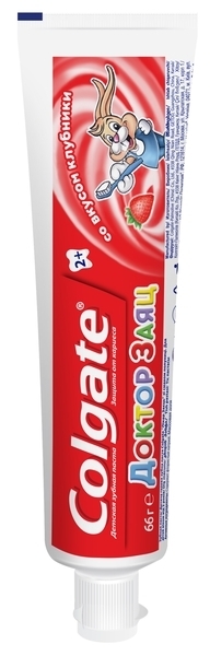 Зубна паста Colgate Доктор Заєць зі смаком полуниці, 50 мл - Pampik - 5