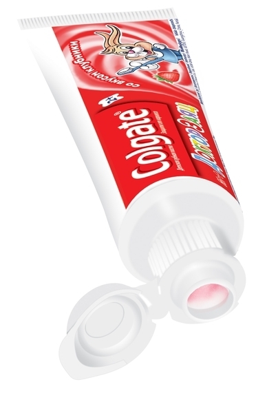 Зубна паста Colgate Доктор Заєць зі смаком полуниці, 50 мл - Pampik - 7