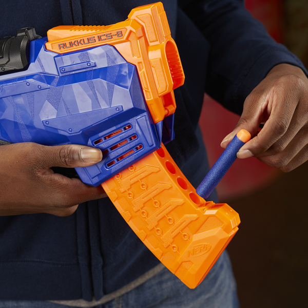 Бластер Hasbro Nerf N-Strike Elite Rukkus ICS 8 (E2654) - Pampik - 8