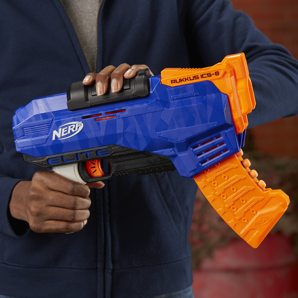 Бластер Hasbro Nerf N-Strike Elite Rukkus ICS 8 (E2654) - Pampik - 7