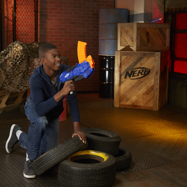 Бластер Hasbro Nerf N-Strike Elite Rukkus ICS 8 (E2654) - Pampik - 14