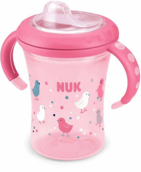 

Поильник Nuk Starter Cup, c силиконовой насадкой, 200 мл, розовый (10255268/2