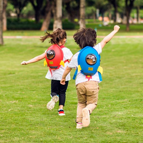 Рюкзак Supercute Ракета, блакитний (SF038-c) - Pampik - 3